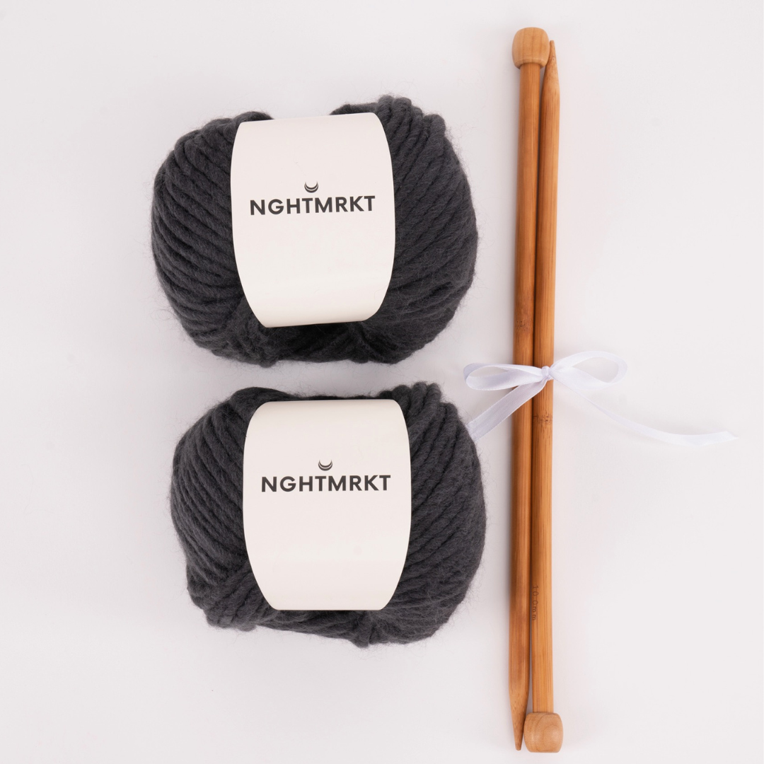 Beginner Scarf Knitting Kit