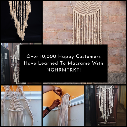 DIY Macrame Dream Catcher Kit